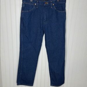 Wrangler 936PWD Cowboy Cut Slim Fit Jeans Size 34x29